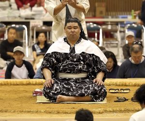 2016年宮古島場所　髪結実演