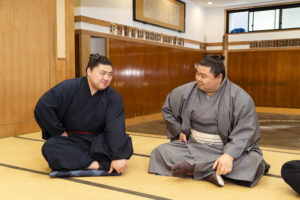 正代関と時疾風関